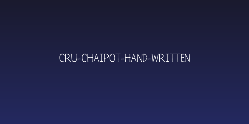 CRU-Chaipot-Hand-Written Social Header