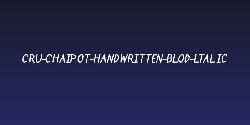 CRU-Chaipot-handwritten-blod-ltalic Social Header