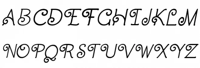 CRU-Dissaramas-Bold Italic Font Litere mari