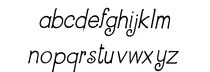 CRU-Dissaramas-Bold Italic Font LOWERCASE