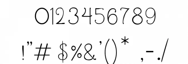 CRU-Dissaramas Font OTHER CHARS