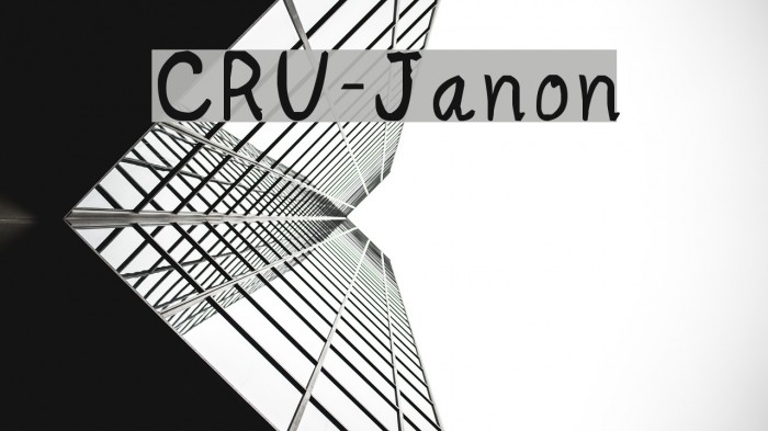 CRU-Janon Example 3