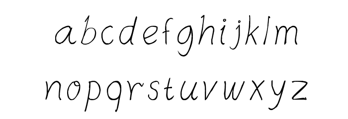 CRU-Janonkas Font LOWERCASE
