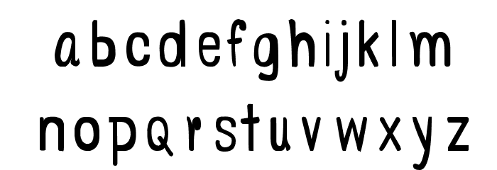 CRU-Jariya-Hand-Written-Bold Font LOWERCASE