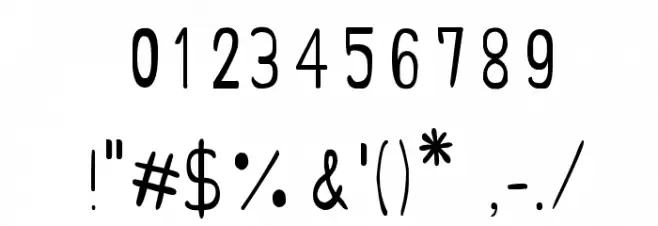 CRU-Jariya-Hand-Written-Regular Font OTHER CHARS