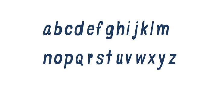 CRU-Jariya-Hand-Written- italic-Bold Lowercase