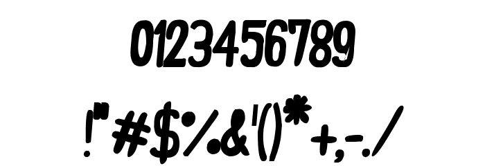 CRU-Jariya-Italic Bold Font OTHER CHARS