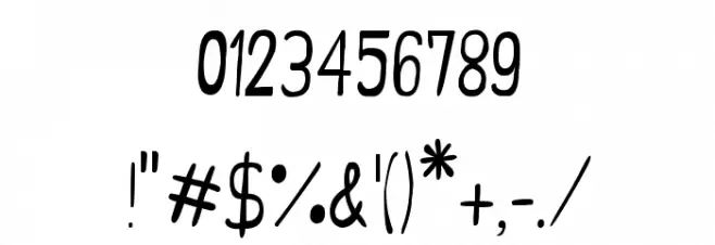 CRU-Jariya-Italic Font OTHER CHARS