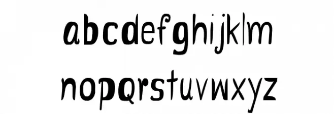 CRU-Jariya-Italic फ़ॉन्ट लोअरकेस