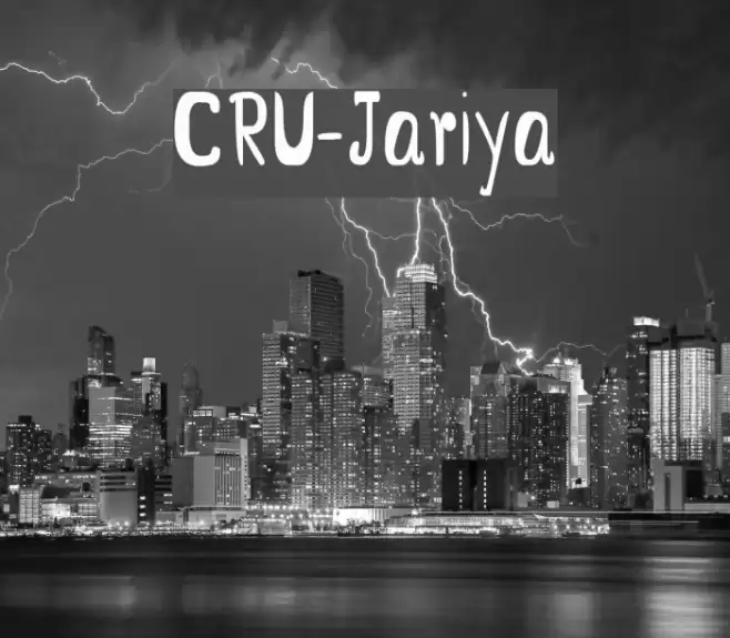 CRU-Jariya Font examples