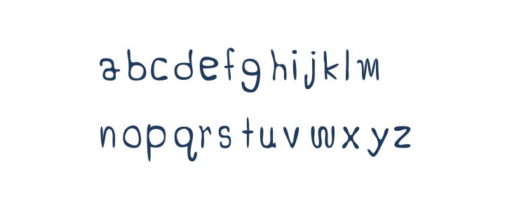 CRU-Jeelada-hand-written Lowercase