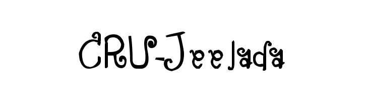 CRU-Jeelada  Descarca Fonturi Gratis