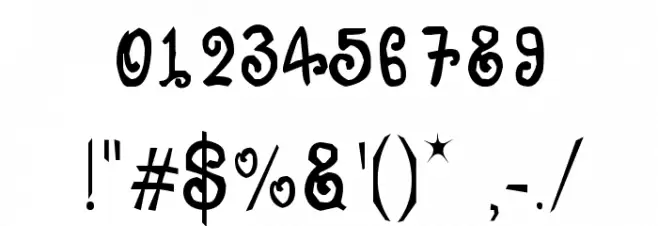 CRU-Jeelada Font OTHER CHARS