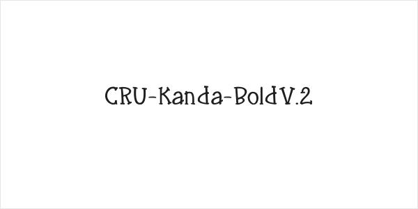 CRU-Kanda-Bold V.2 Logo