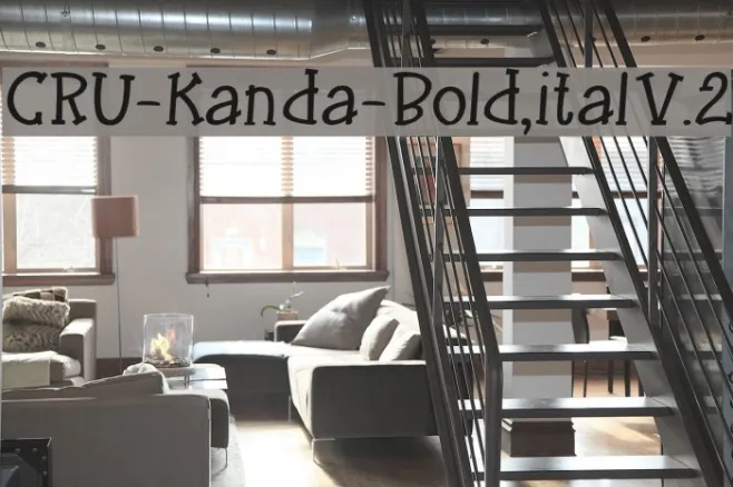 CRU-Kanda-Bold,ital V.2 Example 2