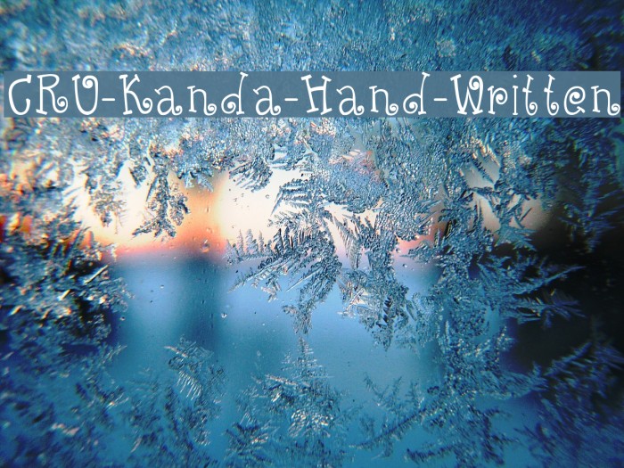 CRU-Kanda-Hand-Written Example 3