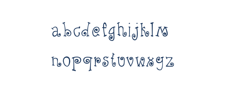 CRU-Kanda-Hand-Written Lowercase