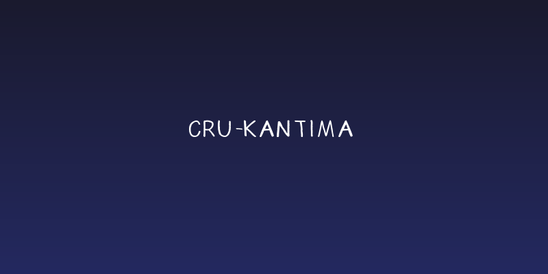 CRU-Kantima Social Header