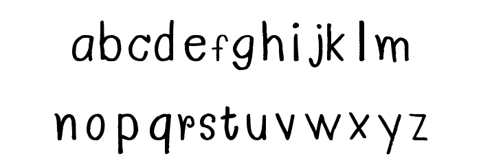 CRU-Kantima Font LOWERCASE