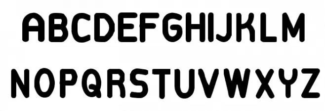CRU-Kittavit Charusombat Font Litere mari