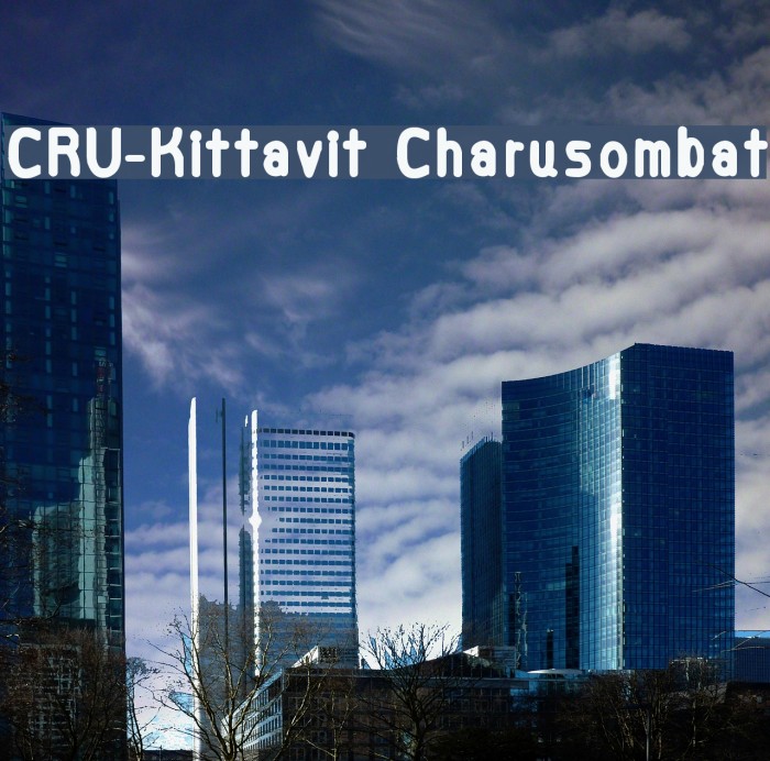 CRU-Kittavit Charusombat Font examples