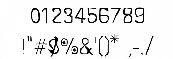 CRU-Nattapong-HandWritten-Regul Font OTHER CHARS