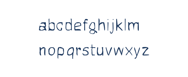 CRU-Nattapong-HandWritten-Regul Lowercase