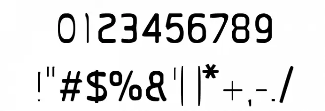 CRU-Nattapong Font OTHER CHARS