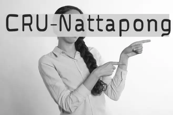 CRU-Nattapong Font examples