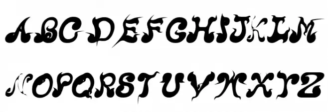 CRU-Nonthawat-Bold Italic Шрифта ВЕРХНИЙ