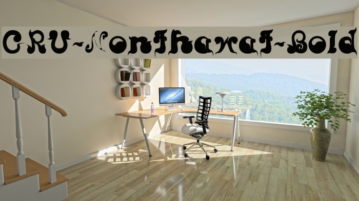 CRU-Nonthawat-Bold Font examples