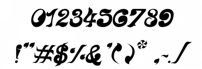CRU-Nonthawat-Italic Font OTHER CHARS