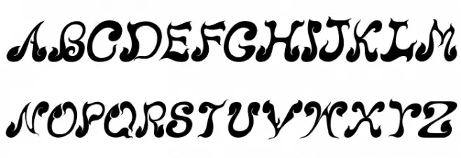 CRU-Nonthawat-Italic Fonte MAIÚSCULAS