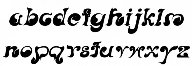 CRU-Nonthawat-Italic Schriftart Kleinbuchstaben