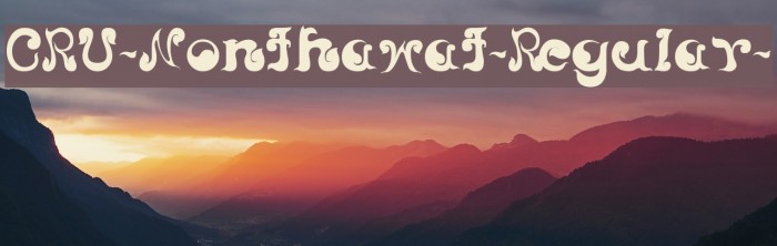 CRU-Nonthawat-Regular- Example 2