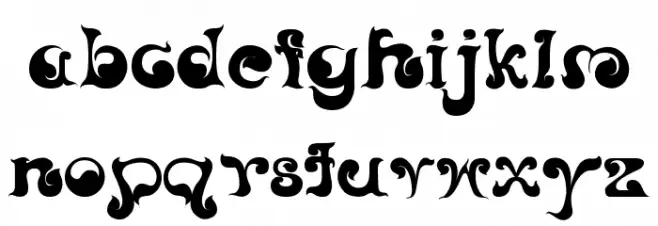 CRU-Nonthawat-Regular- Schriftart Kleinbuchstaben