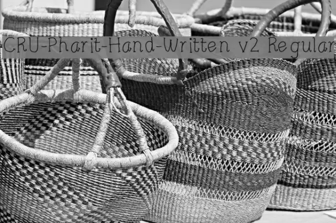 CRU-Pharit-Hand-Written v2 Regular Font examples