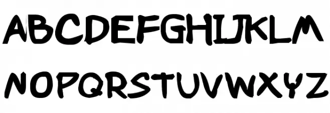 CRU-Pharit-Hand-WrittenBold Fonte MAIÚSCULAS