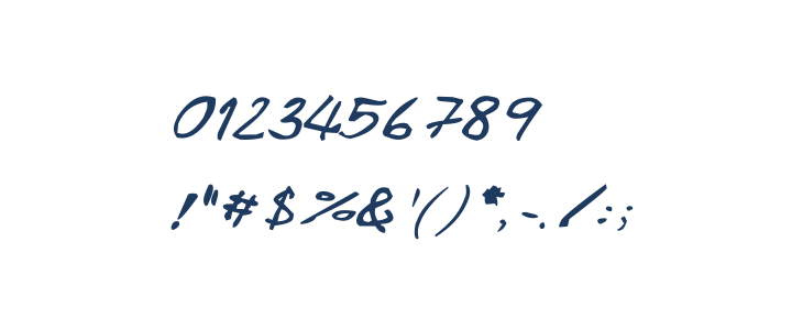 CRU-Pharit-Hand-WrittenItalic Other Characters