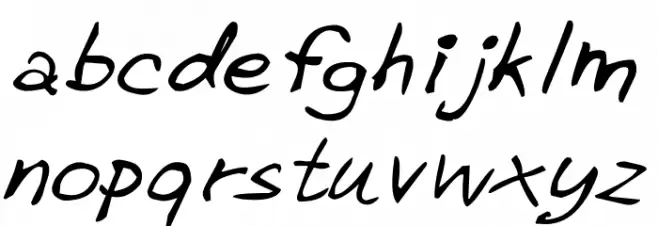 CRU-Pharit-Hand-WrittenItalic 字体 小写