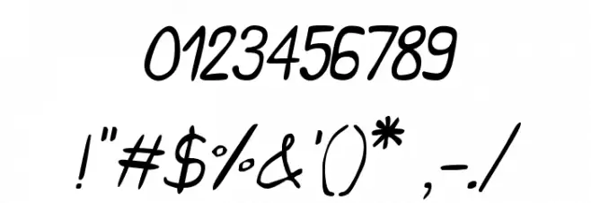 CRU-Saowalak-Italic Font OTHER CHARS