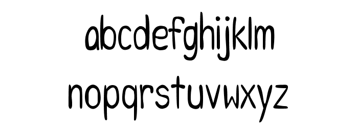 CRU-Saowalak-Regular Font LOWERCASE