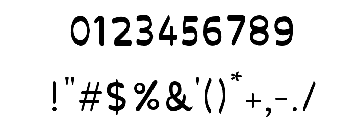 CRU Sarawut 57 Font OTHER CHARS