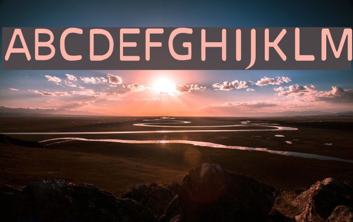 CRU Sarawut 57 Font examples
