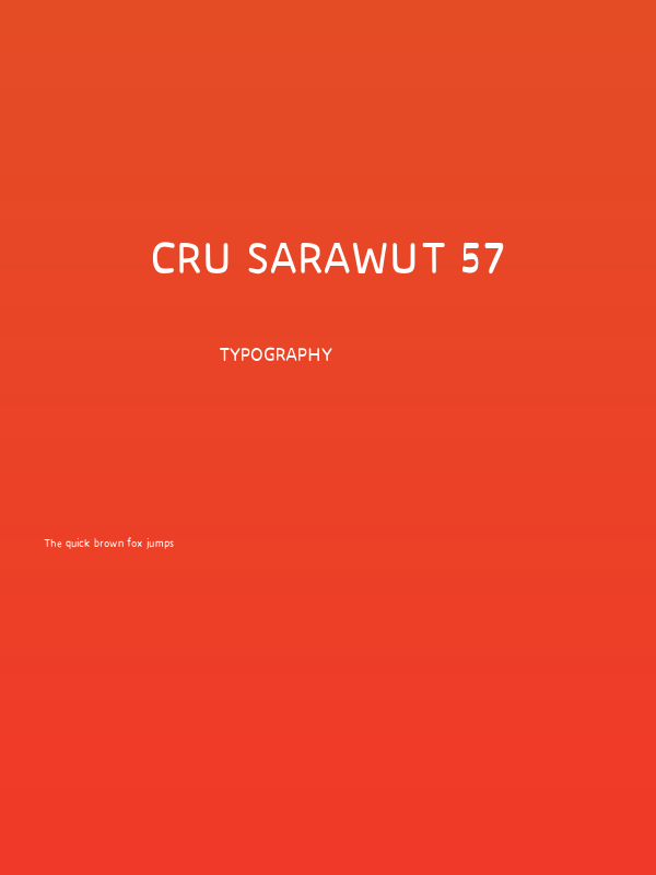CRU Sarawut 57 Poster