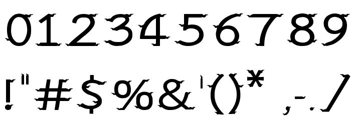 CRU-Sukkawitt-Regular Font OTHER CHARS
