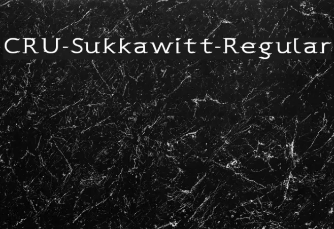 CRU-Sukkawitt-Regular Example 3