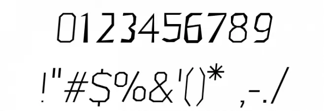 CRU-Sutthichai-hand-writen フォント その他の文字