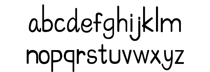 CRU-Suttinee-Hand-Written Font LOWERCASE