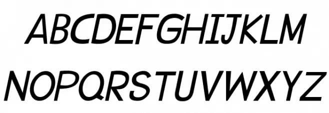 CRU-Suttinee-Italic 字体 大写